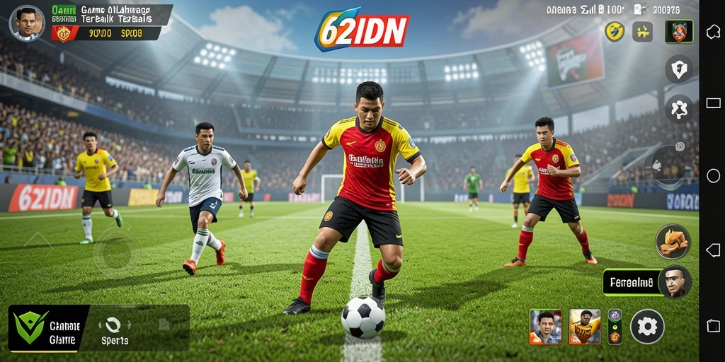 Gameplay seru dalam 62IDN dengan pengalaman olahraga yang mendebarkan.