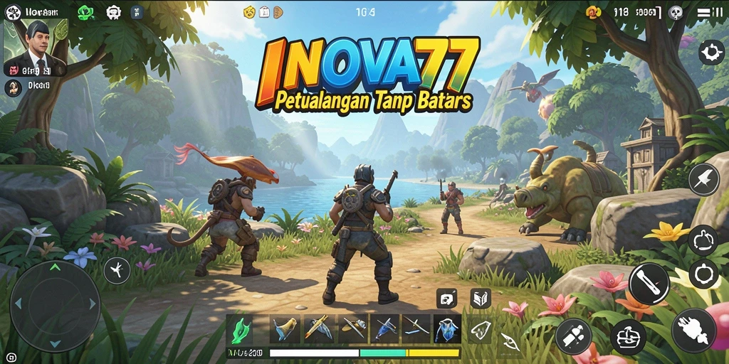 Gameplay seru dan eksplorasi di dunia terbuka INOVA77.