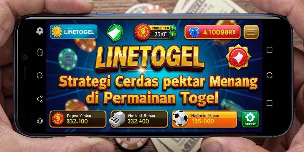 Tampilan gameplay LINETOGEL yang inovatif untuk strategi bermain togel.