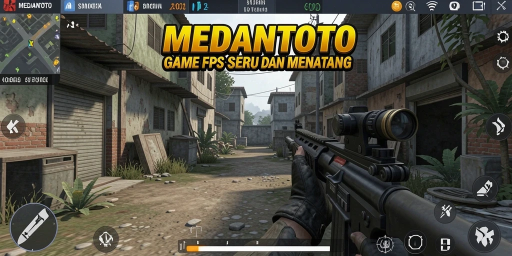 Gameplay menegangkan di <strong>MEDANTOTO</strong> menunjukkan aksi tembak-menembak yang intens.