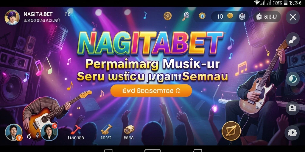 Tampilan gameplay NAGITABET yang menarik dan berwarna.