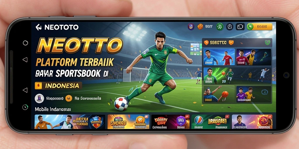 Tampilan antarmuka NEOTOTO yang menarik dan mudah digunakan.