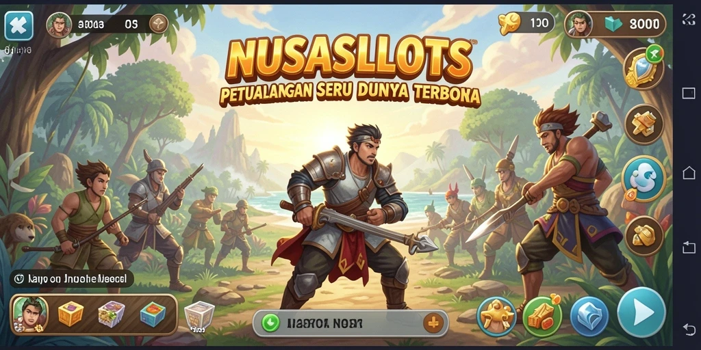 Gameplay NUSASLOTS yang menakjubkan dalam dunia terbuka yang luas.