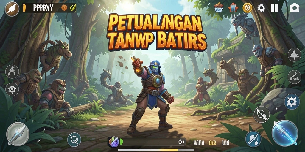 Tangkapan layar PPRRYY menampilkan petualangan yang seru dan grafis menawan.
