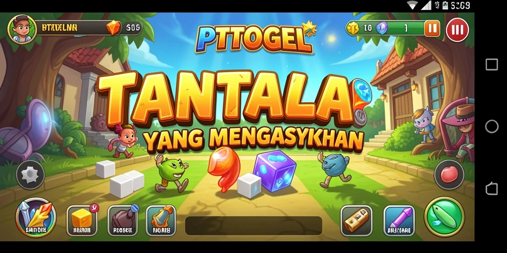 Screenshot gameplay PTTOGEL menampilkan berbagai tantangan puzzle yang menarik.