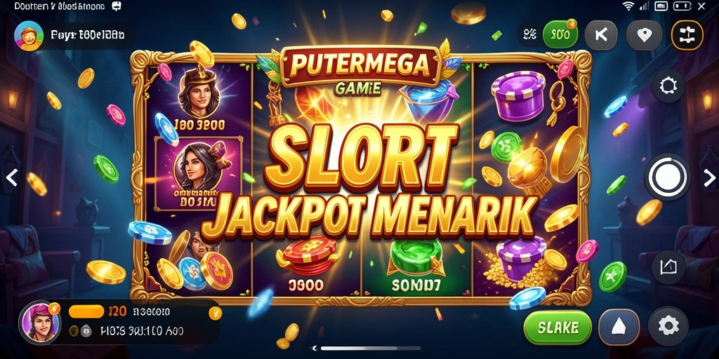 Tampilan gameplay PUTERMEGA yang mengasyikkan dan penuh warna.