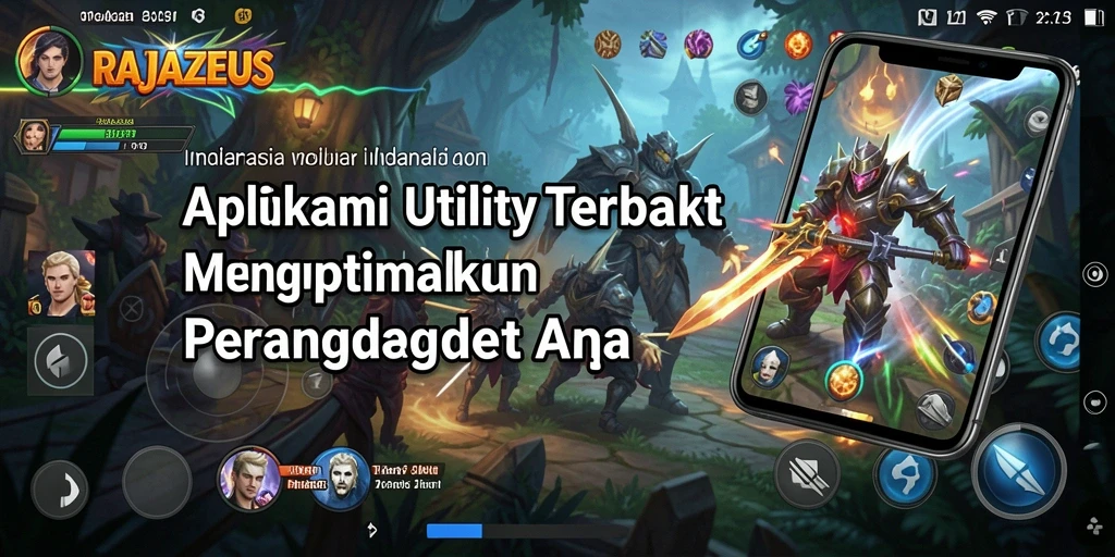Screenshot RAJAZEUS menampilkan antarmuka pembersihan yang sederhana dan intuitif.