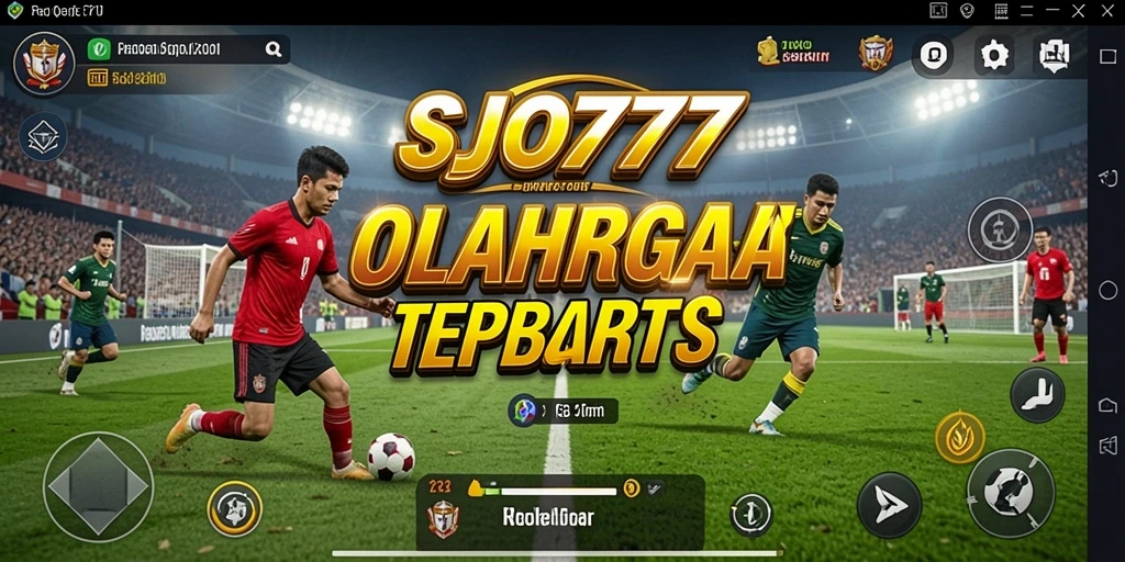 Screenshot SJO777 menampilkan aksi permainan olahraga yang intens dan menarik.