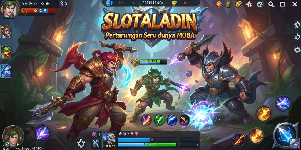 Gameplay seru dan karakter unik di SLOTALADIN.